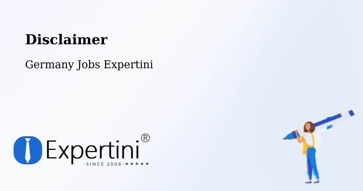 Disclaimer – Oderberg - Germany Jobs Expertini
