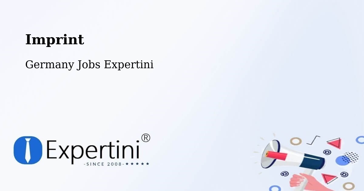 Imprint – Oderberg - Germany Jobs Expertini
