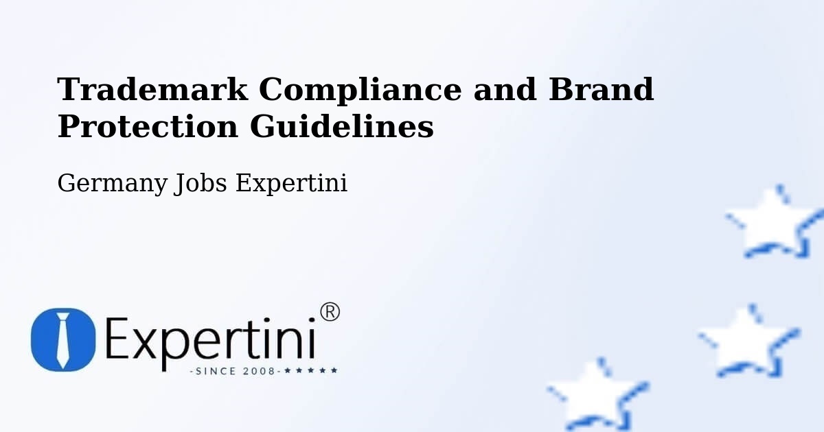 Trademark & Brand Protection Guidelines – Oderberg - Germany Jobs Expertini